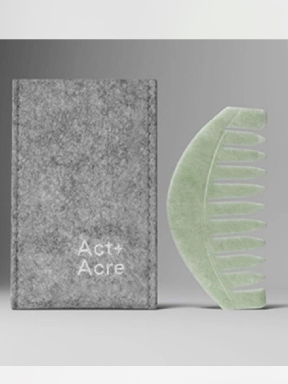 Act+Acre Jade Scalp Gua Sha